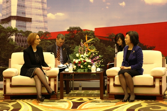 澳大利亚总理朱莉娅·艾琳·吉拉德访问我院并发表演讲