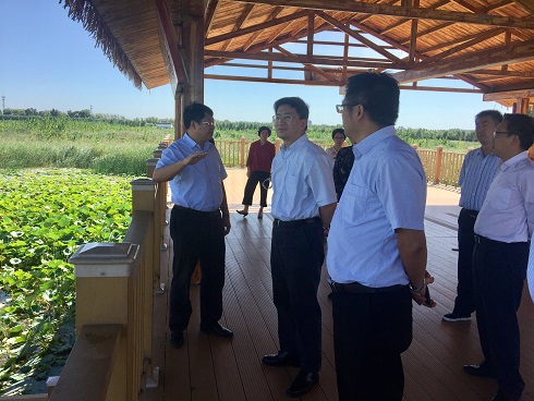周仲飞率队赴雄安新区等地调研
