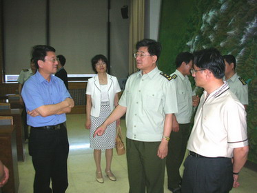 崔玉宝副院长带队赴国防大学考察