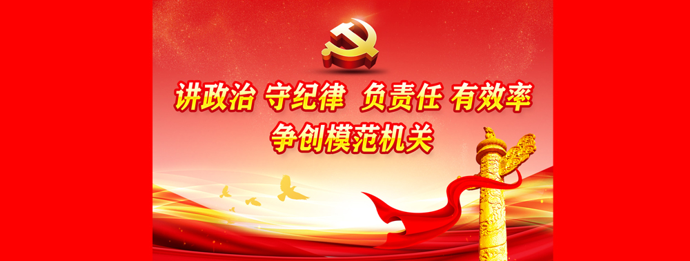 讲政治守纪律负责任有效率争创模范机关